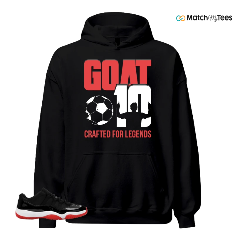 NIKE AIR JORDAN 11 RETRO LOW BRED 2025 SNEAKER Matching Tees hoodie