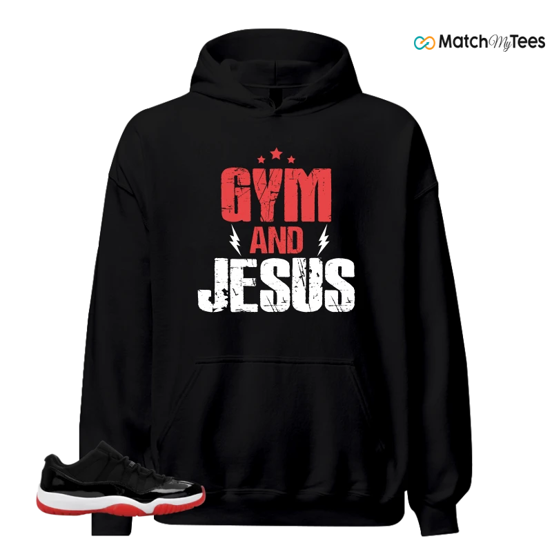 NIKE AIR JORDAN 11 RETRO LOW BRED 2025 SNEAKER Matching Tees hoodie