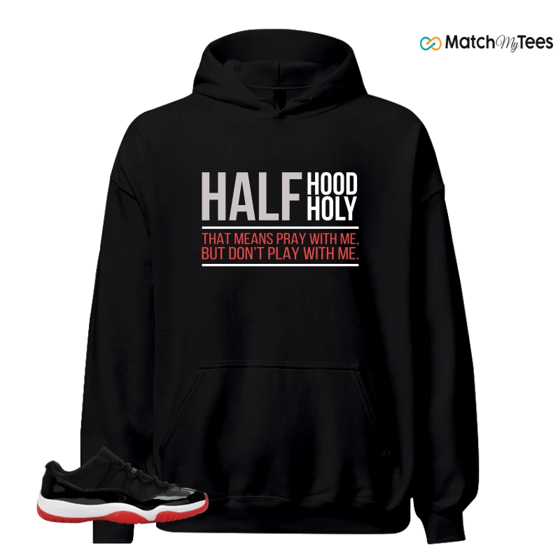 NIKE AIR JORDAN 11 RETRO LOW BRED 2025 SNEAKER Matching Tees hoodie