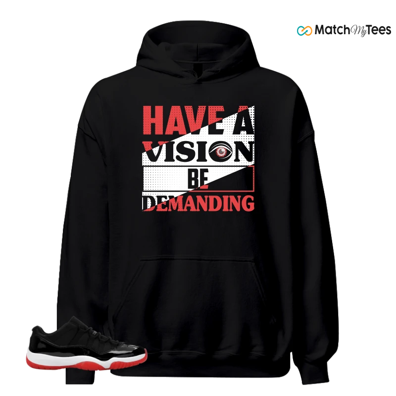NIKE AIR JORDAN 11 RETRO LOW BRED 2025 SNEAKER Matching Tees hoodie