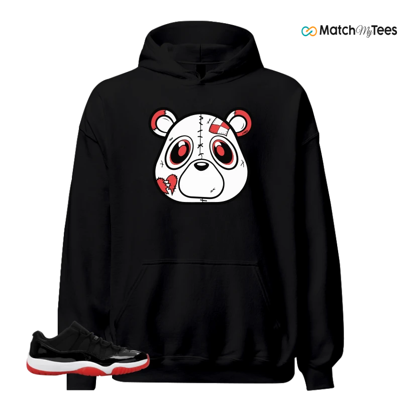 NIKE AIR JORDAN 11 RETRO LOW BRED 2025 SNEAKER Matching Tees hoodie