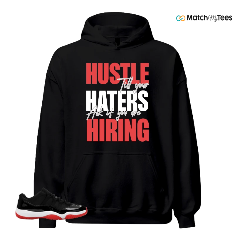 NIKE AIR JORDAN 11 RETRO LOW BRED 2025 SNEAKER Matching Tees hoodie