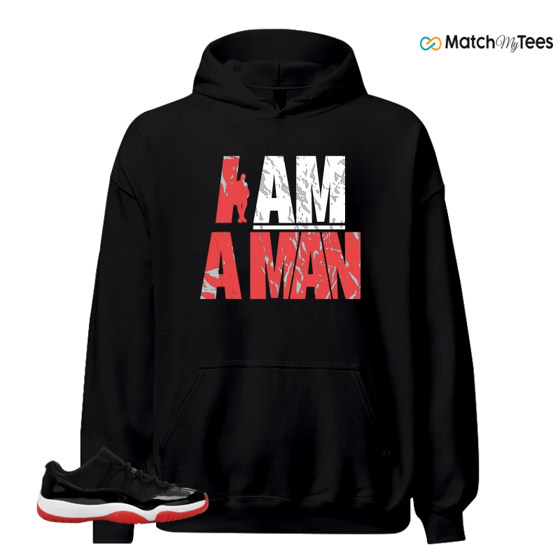 NIKE AIR JORDAN 11 RETRO LOW BRED 2025 SNEAKER Matching Tees hoodie