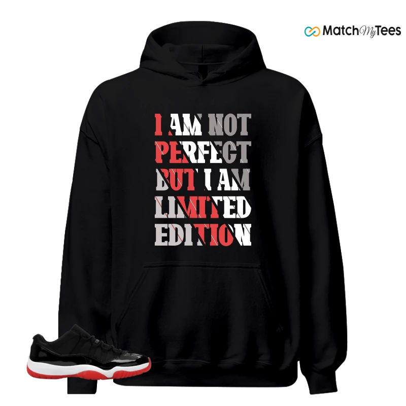 NIKE AIR JORDAN 11 RETRO LOW BRED 2025 SNEAKER Matching Tees hoodie