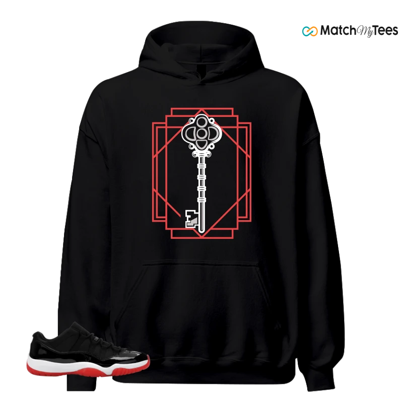 NIKE AIR JORDAN 11 RETRO LOW BRED 2025 SNEAKER Matching Tees hoodie