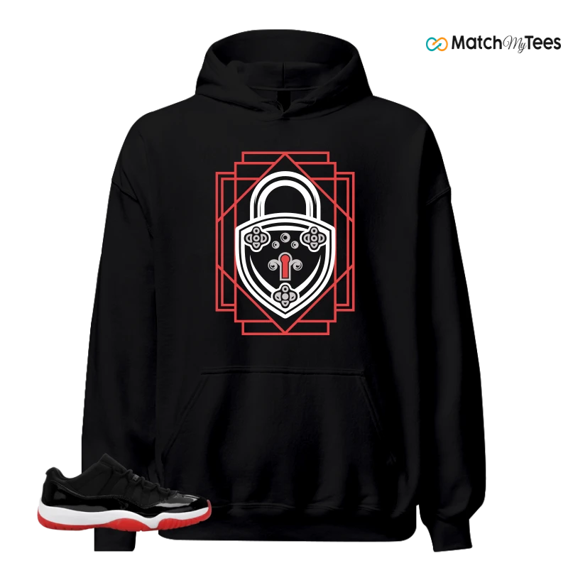 NIKE AIR JORDAN 11 RETRO LOW BRED 2025 SNEAKER Matching Tees hoodie