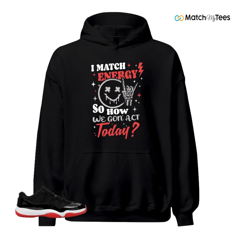 NIKE AIR JORDAN 11 RETRO LOW BRED 2025 SNEAKER Matching Tees hoodie