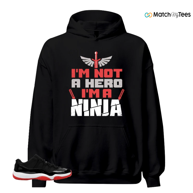 NIKE AIR JORDAN 11 RETRO LOW BRED 2025 SNEAKER Matching Tees hoodie