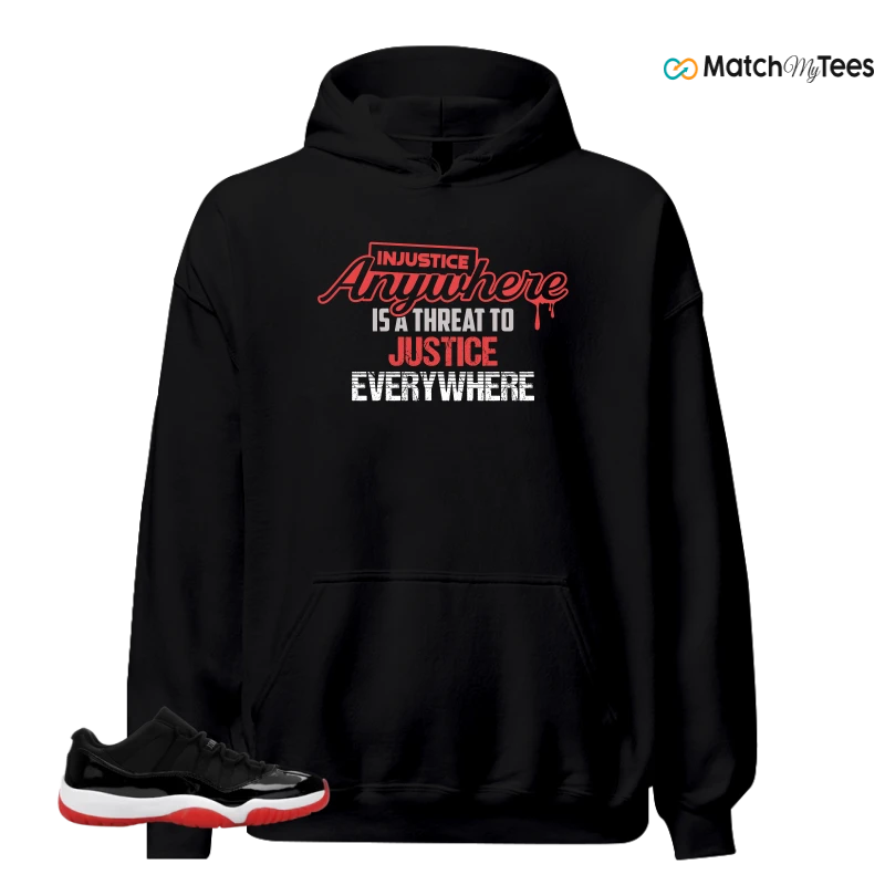 NIKE AIR JORDAN 11 RETRO LOW BRED 2025 SNEAKER Matching Tees hoodie
