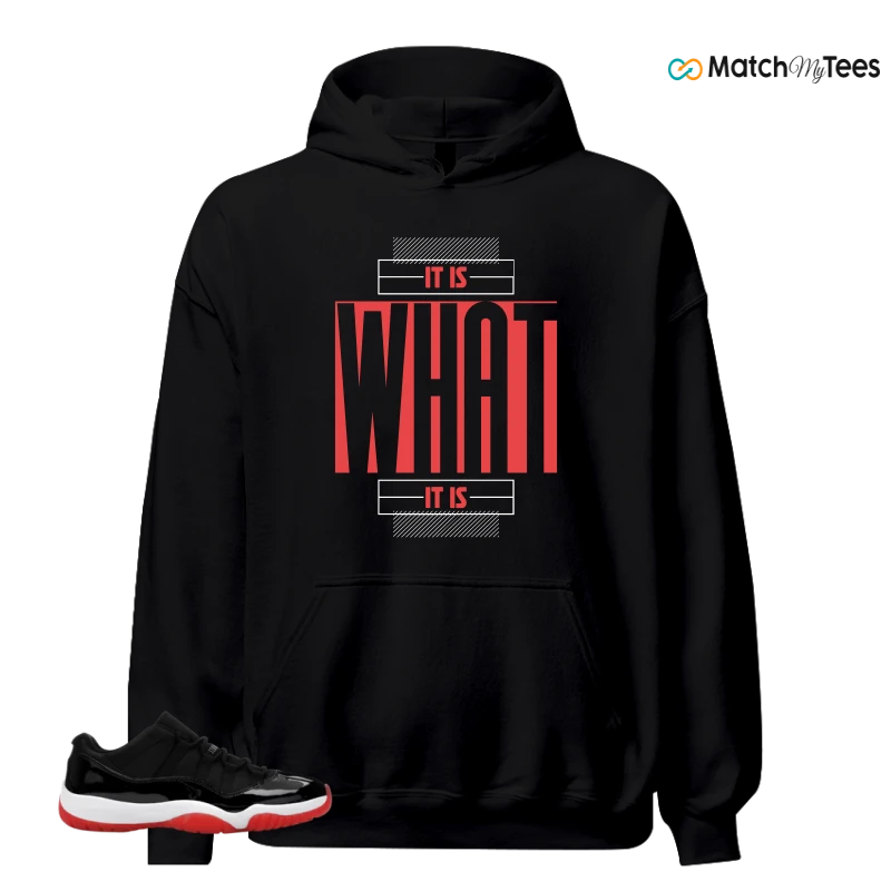 NIKE AIR JORDAN 11 RETRO LOW BRED 2025 SNEAKER Matching Tees hoodie