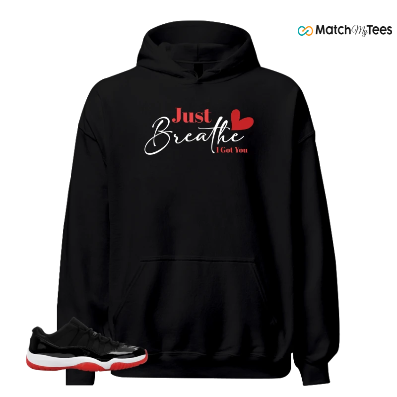 NIKE AIR JORDAN 11 RETRO LOW BRED 2025 SNEAKER Matching Tees hoodie