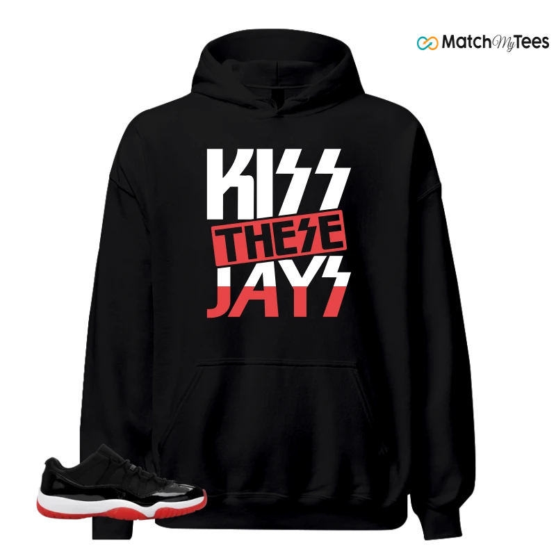 NIKE AIR JORDAN 11 RETRO LOW BRED 2025 SNEAKER Matching Tees hoodie