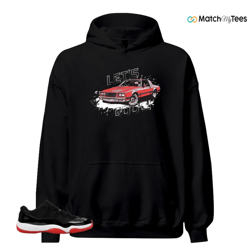 NIKE AIR JORDAN 11 RETRO LOW BRED 2025 SNEAKER Matching Tees hoodie