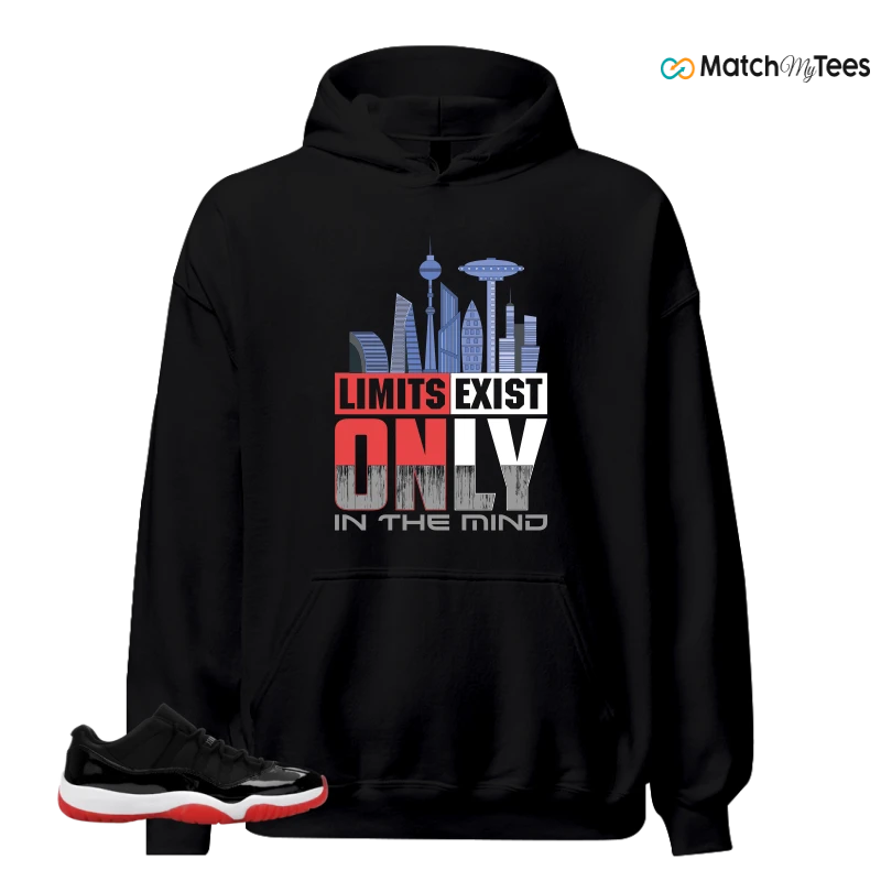 NIKE AIR JORDAN 11 RETRO LOW BRED 2025 SNEAKER Matching Tees hoodie