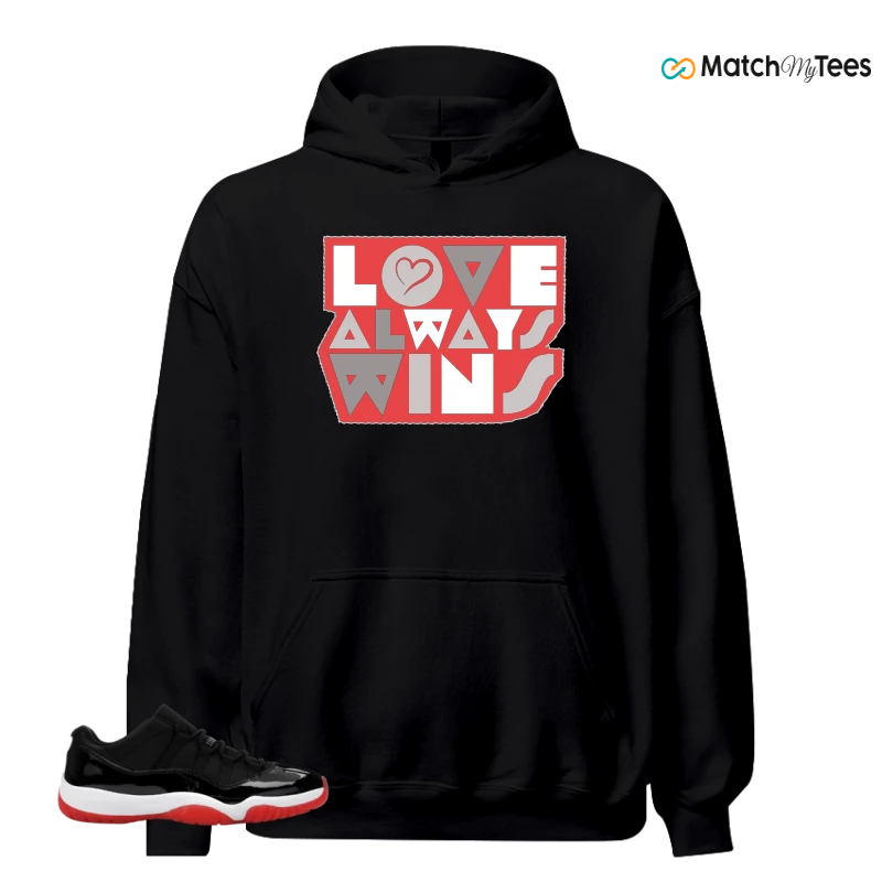 NIKE AIR JORDAN 11 RETRO LOW BRED 2025 SNEAKER Matching Tees hoodie