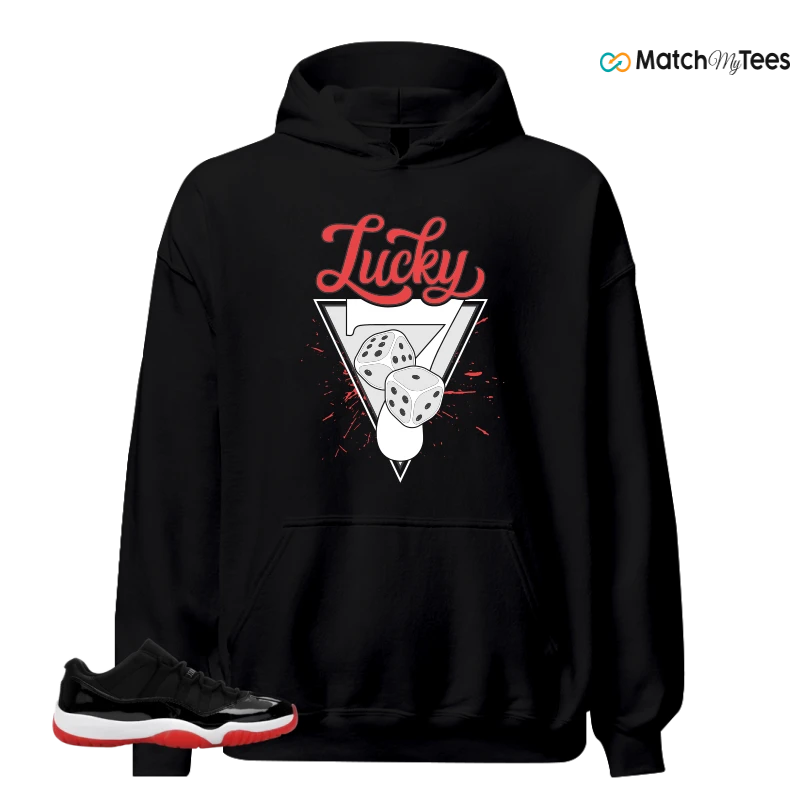 NIKE AIR JORDAN 11 RETRO LOW BRED 2025 SNEAKER Matching Tees hoodie