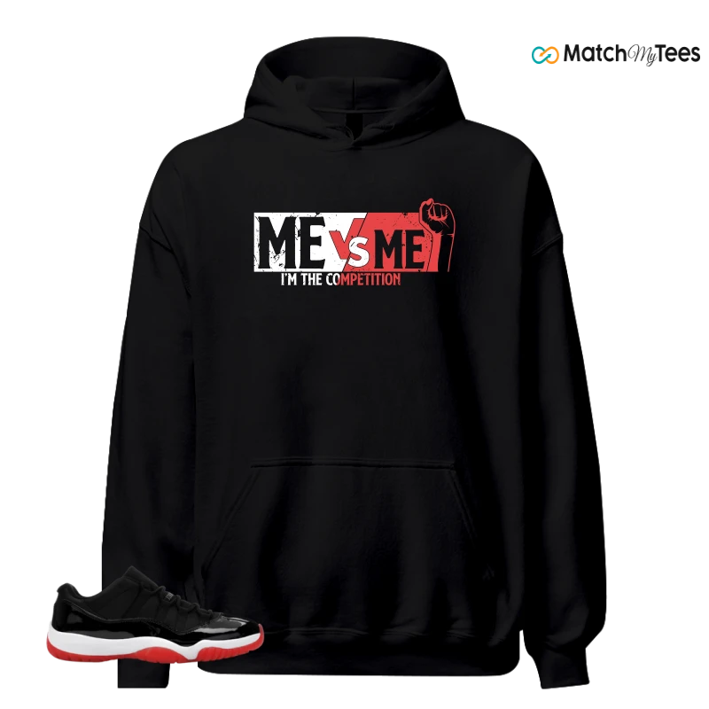 NIKE AIR JORDAN 11 RETRO LOW BRED 2025 SNEAKER Matching Tees hoodie