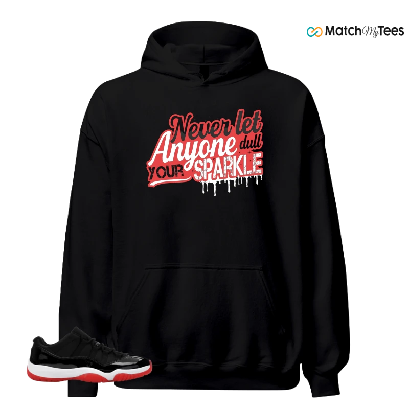 NIKE AIR JORDAN 11 RETRO LOW BRED 2025 SNEAKER Matching Tees hoodie