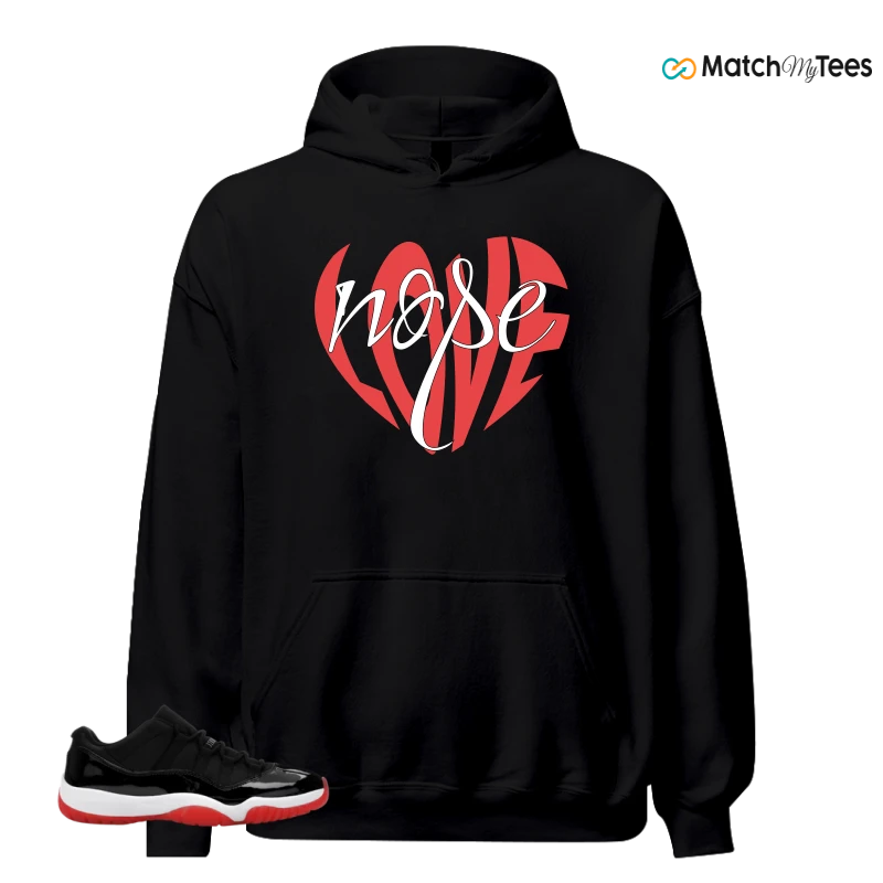 NIKE AIR JORDAN 11 RETRO LOW BRED 2025 SNEAKER Matching Tees hoodie