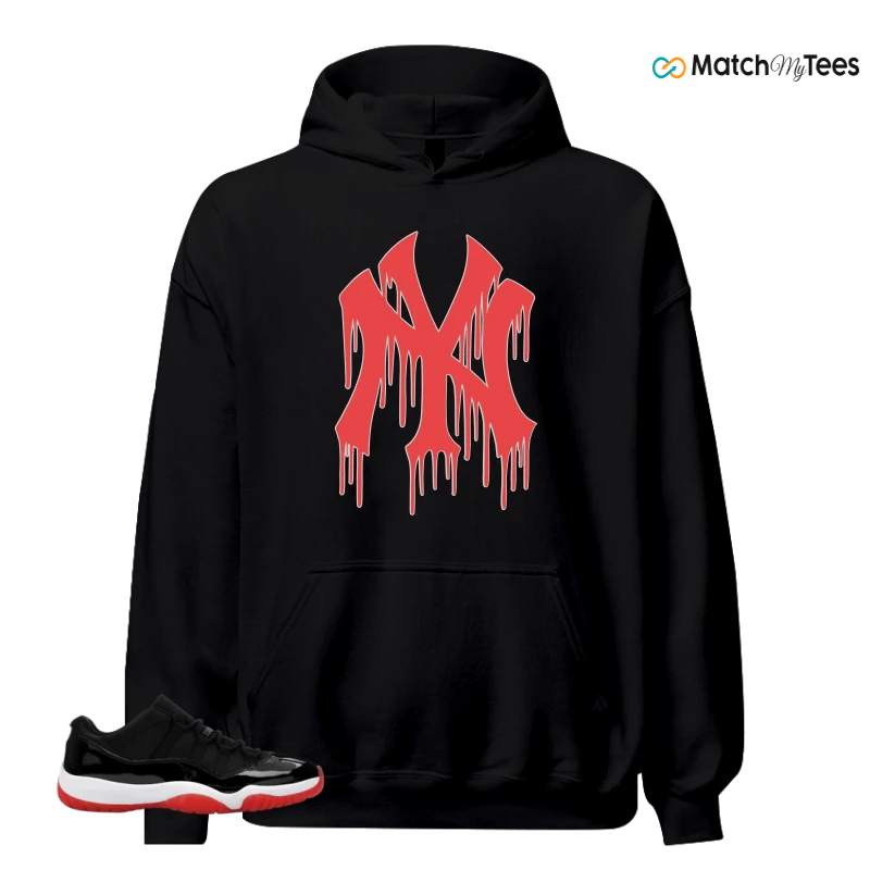 NIKE AIR JORDAN 11 RETRO LOW BRED 2025 SNEAKER Matching Tees hoodie