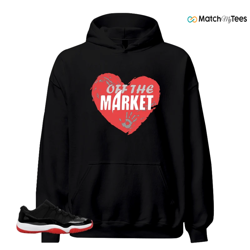 NIKE AIR JORDAN 11 RETRO LOW BRED 2025 SNEAKER Matching Tees hoodie