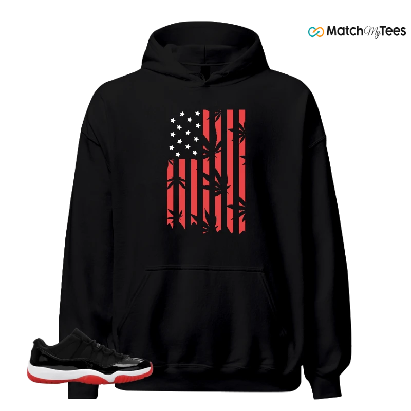 NIKE AIR JORDAN 11 RETRO LOW BRED 2025 SNEAKER Matching Tees hoodie