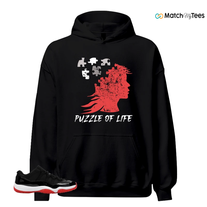 NIKE AIR JORDAN 11 RETRO LOW BRED 2025 SNEAKER Matching Tees hoodie