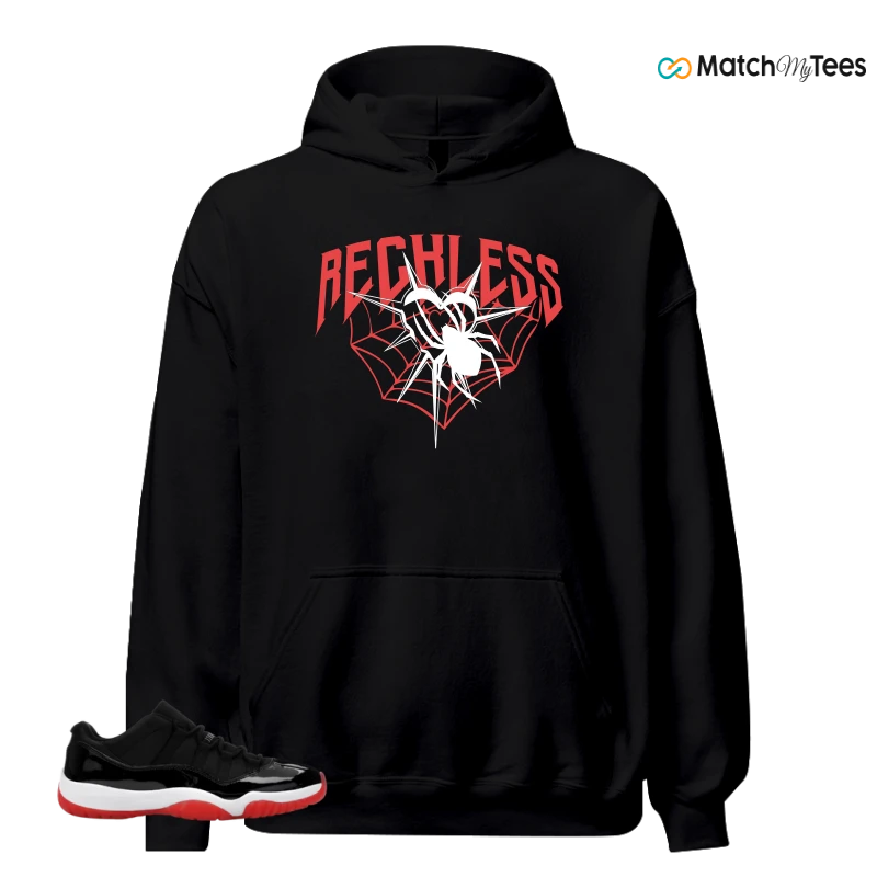 NIKE AIR JORDAN 11 RETRO LOW BRED 2025 SNEAKER Matching Tees hoodie