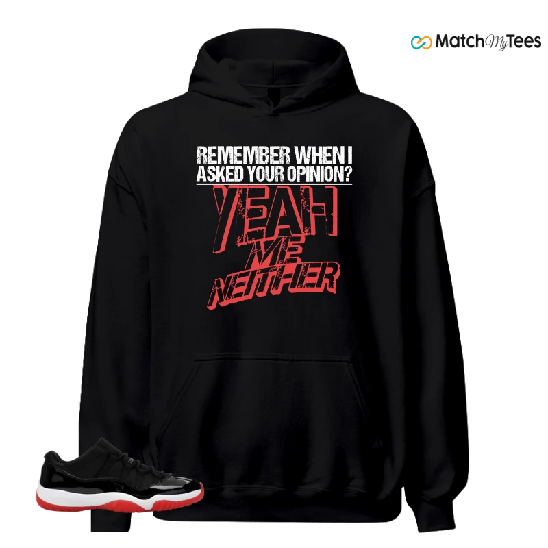 NIKE AIR JORDAN 11 RETRO LOW BRED 2025 SNEAKER Matching Tees hoodie