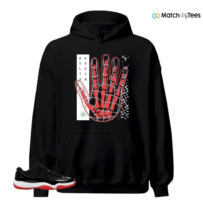 NIKE AIR JORDAN 11 RETRO LOW BRED 2025 SNEAKER Matching Tees hoodie