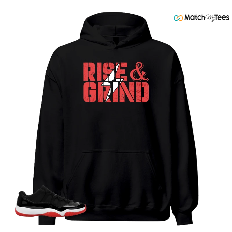 NIKE AIR JORDAN 11 RETRO LOW BRED 2025 SNEAKER Matching Tees hoodie