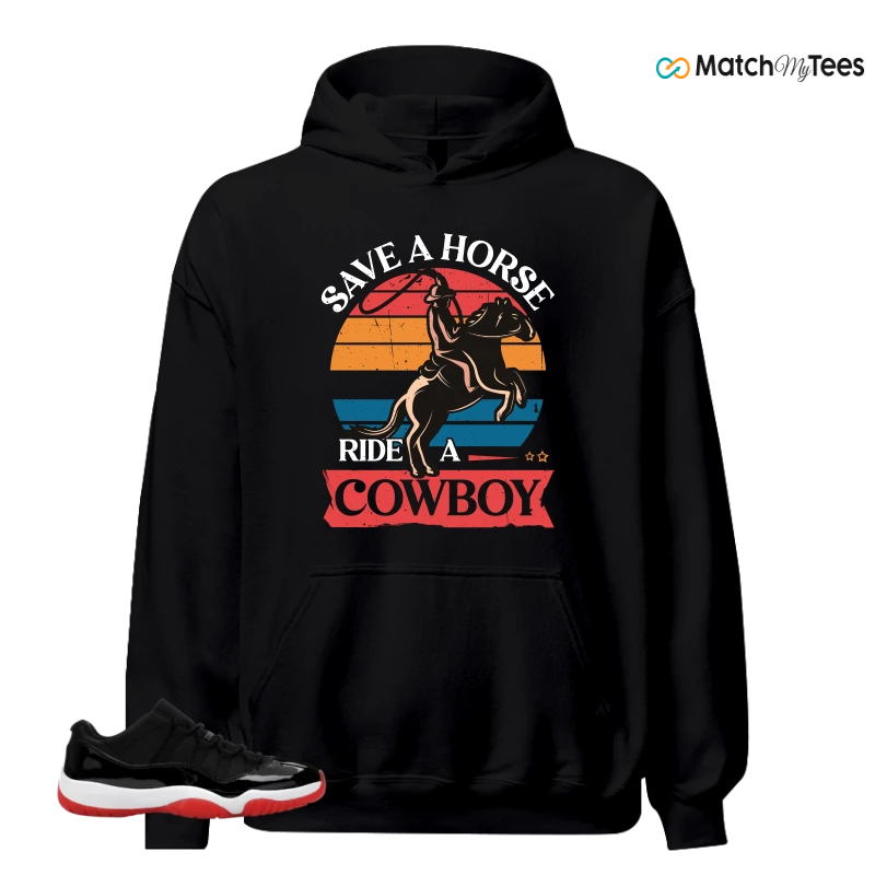 NIKE AIR JORDAN 11 RETRO LOW BRED 2025 SNEAKER Matching Tees hoodie