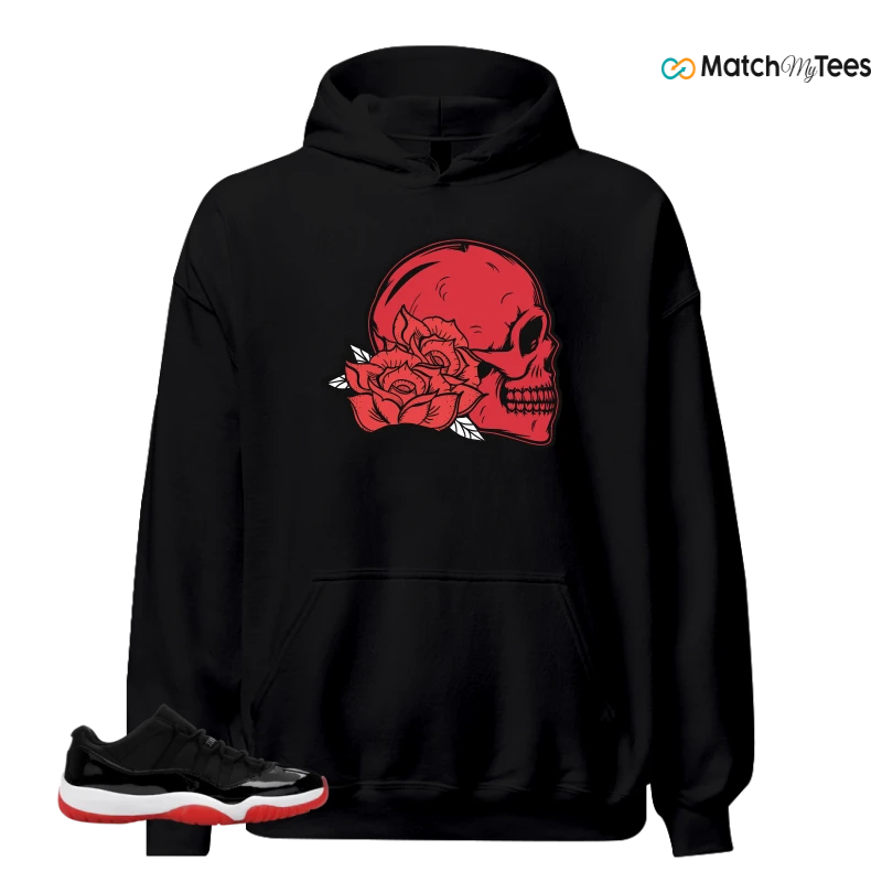 NIKE AIR JORDAN 11 RETRO LOW BRED 2025 SNEAKER Matching Tees hoodie