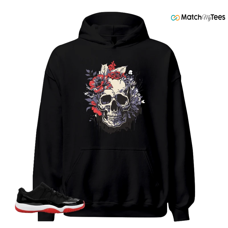 NIKE AIR JORDAN 11 RETRO LOW BRED 2025 SNEAKER Matching Tees hoodie