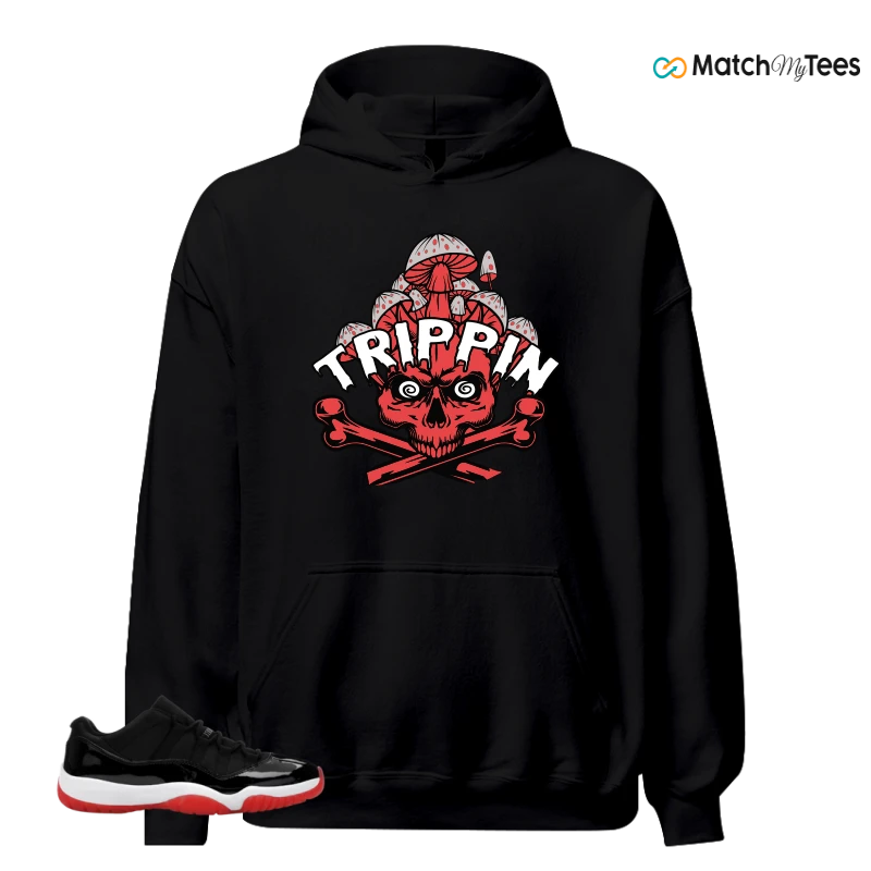 NIKE AIR JORDAN 11 RETRO LOW BRED 2025 SNEAKER Matching Tees hoodie
