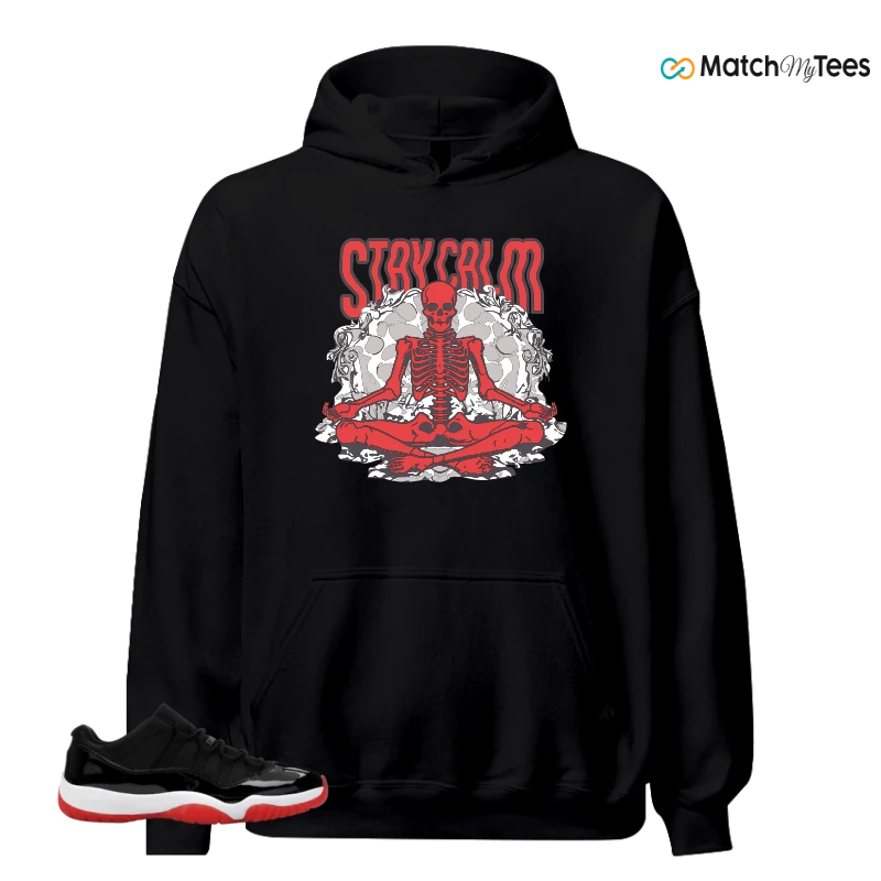NIKE AIR JORDAN 11 RETRO LOW BRED 2025 SNEAKER Matching Tees hoodie