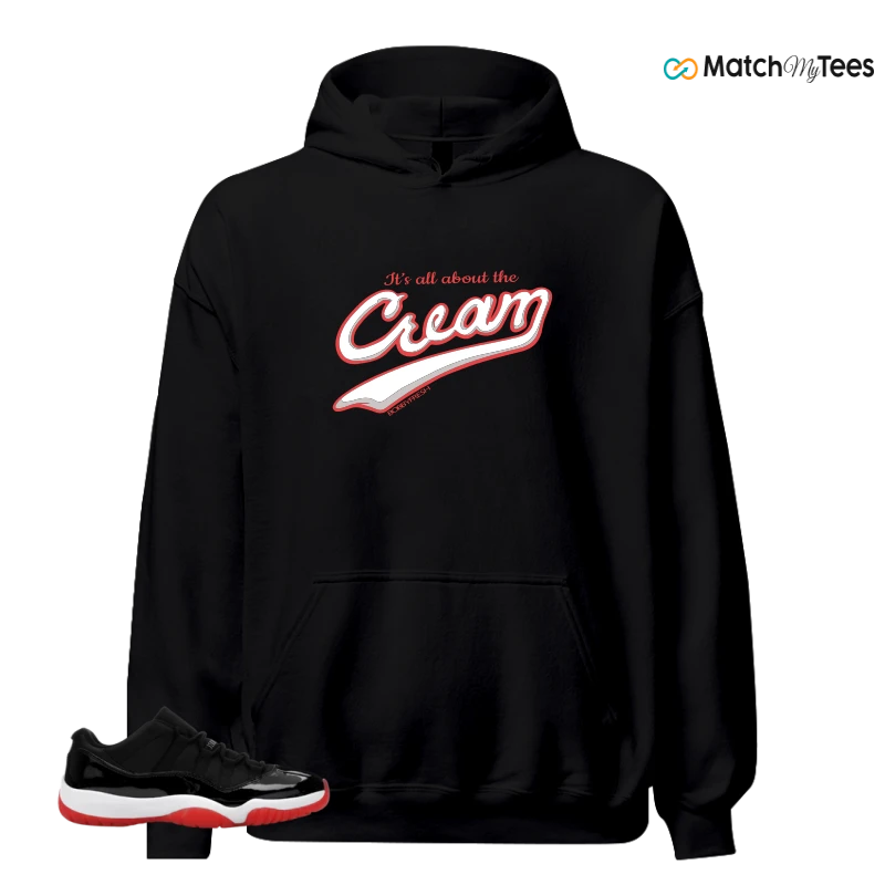 NIKE AIR JORDAN 11 RETRO LOW BRED 2025 SNEAKER Matching Tees hoodie