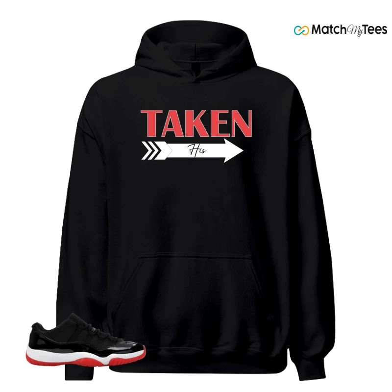 NIKE AIR JORDAN 11 RETRO LOW BRED 2025 SNEAKER Matching Tees hoodie
