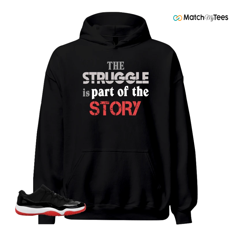 NIKE AIR JORDAN 11 RETRO LOW BRED 2025 SNEAKER Matching Tees hoodie