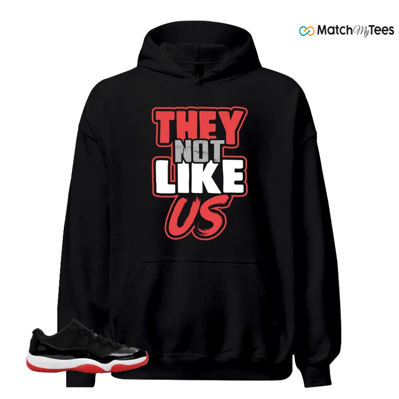 NIKE AIR JORDAN 11 RETRO LOW BRED 2025 SNEAKER Matching Tees hoodie