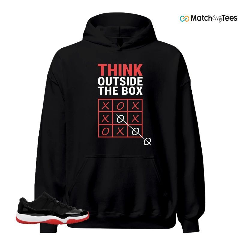 NIKE AIR JORDAN 11 RETRO LOW BRED 2025 SNEAKER Matching Tees hoodie