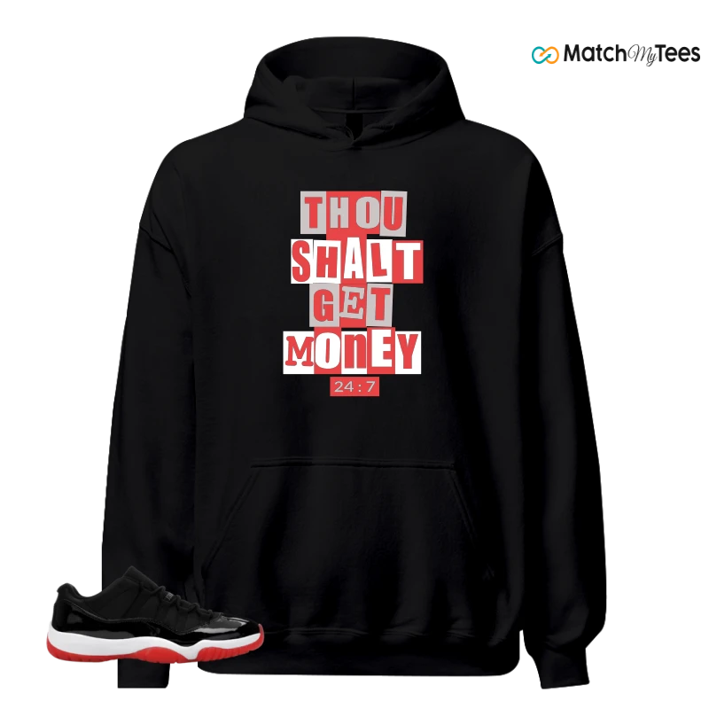NIKE AIR JORDAN 11 RETRO LOW BRED 2025 SNEAKER Matching Tees hoodie