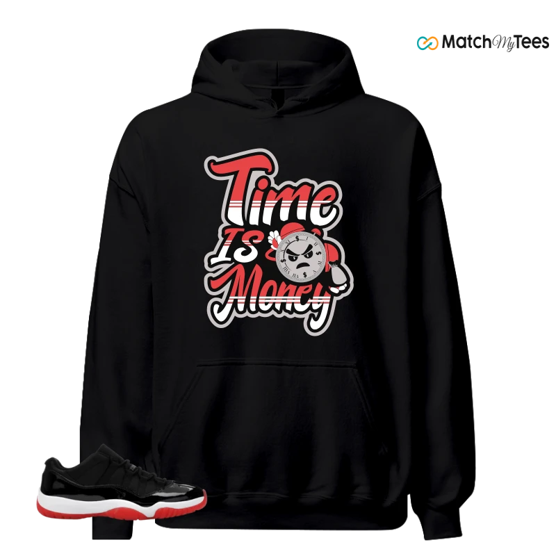 NIKE AIR JORDAN 11 RETRO LOW BRED 2025 SNEAKER Matching Tees hoodie