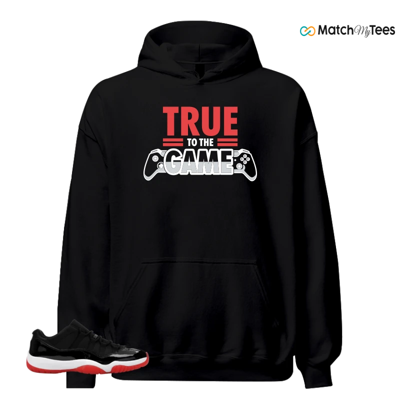 NIKE AIR JORDAN 11 RETRO LOW BRED 2025 SNEAKER Matching Tees hoodie