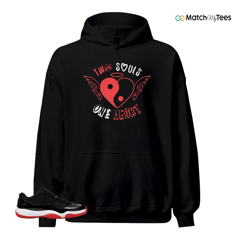 NIKE AIR JORDAN 11 RETRO LOW BRED 2025 SNEAKER Matching Tees hoodie