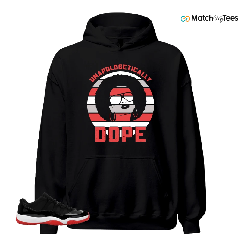 NIKE AIR JORDAN 11 RETRO LOW BRED 2025 SNEAKER Matching Tees hoodie