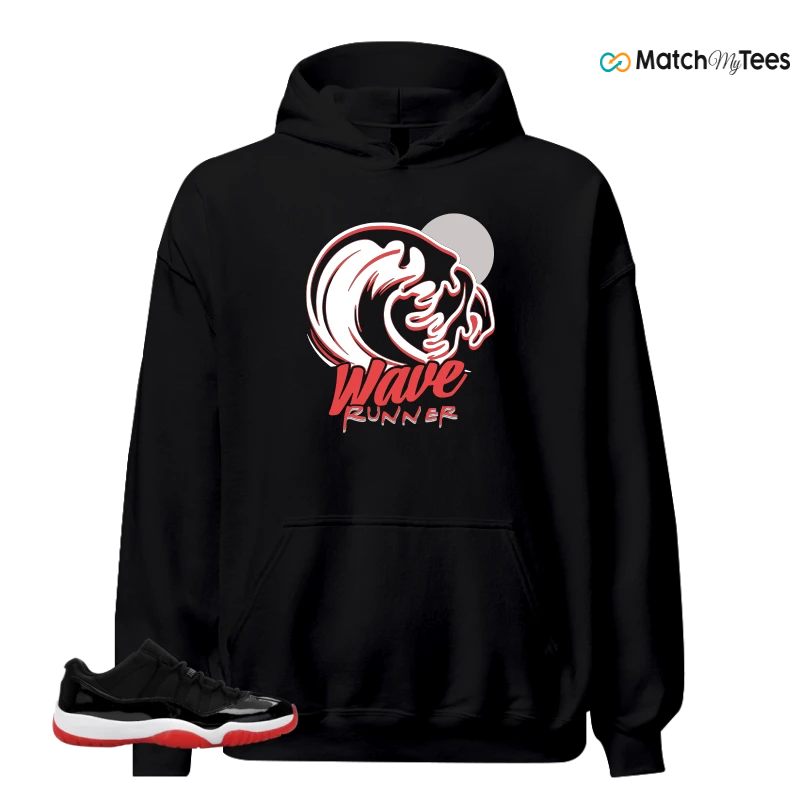 NIKE AIR JORDAN 11 RETRO LOW BRED 2025 SNEAKER Matching Tees hoodie