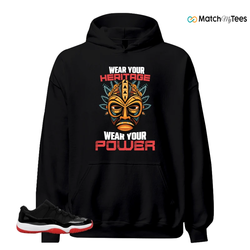 NIKE AIR JORDAN 11 RETRO LOW BRED 2025 SNEAKER Matching Tees hoodie