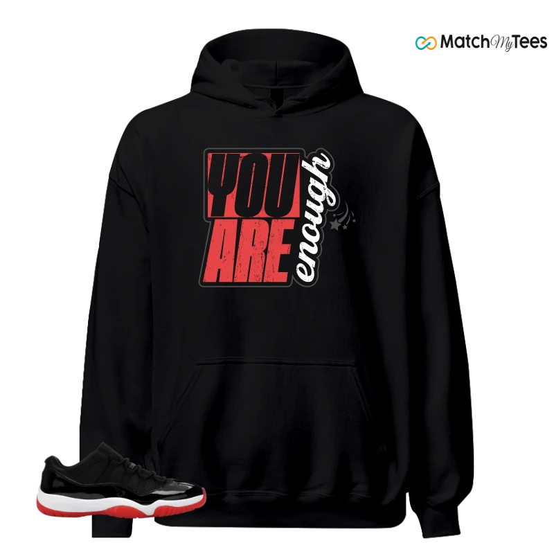 NIKE AIR JORDAN 11 RETRO LOW BRED 2025 SNEAKER Matching Tees hoodie
