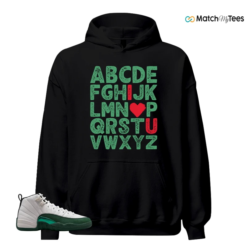 NIKE AIR JORDAN 12 RETRO BUCKS SNEAKER Matching Tees hoodie